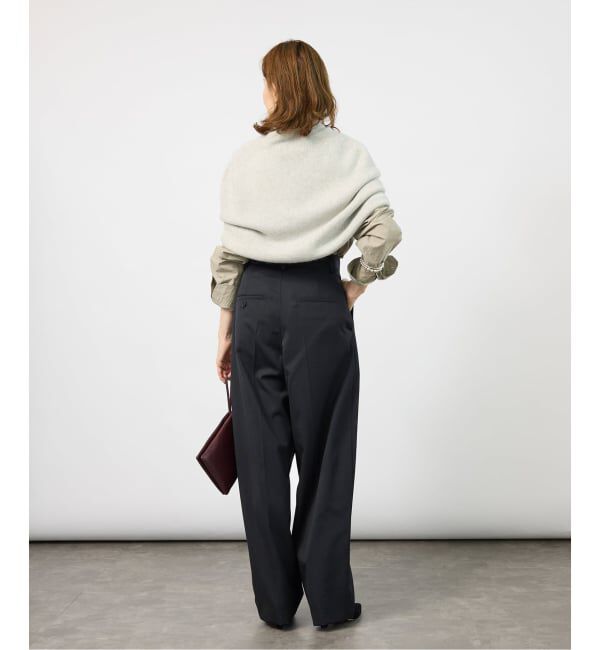 VERMEIL par iena「《予約》2タックパンツ」|スラックス|