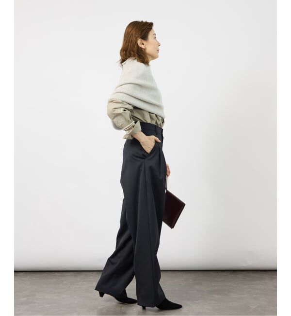 VERMEIL par iena「《予約》2タックパンツ」|スラックス|
