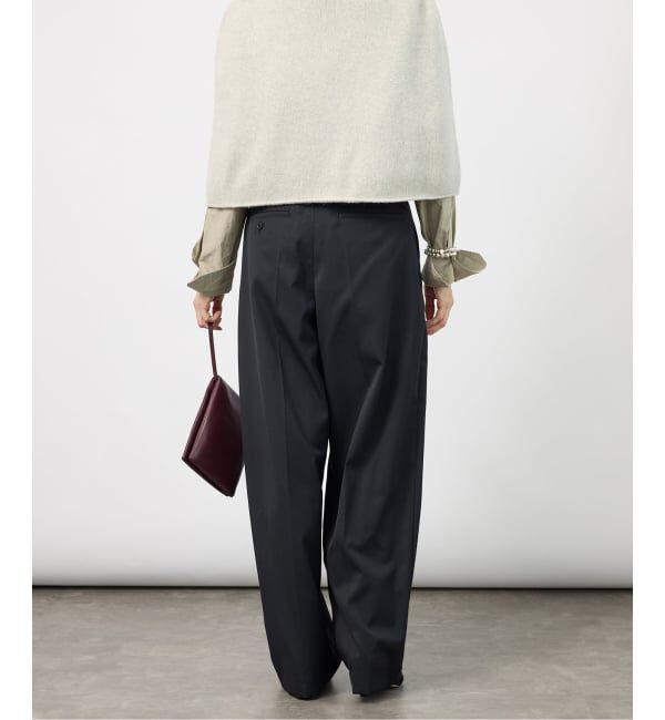 VERMEIL par iena「《予約》2タックパンツ」|スラックス|
