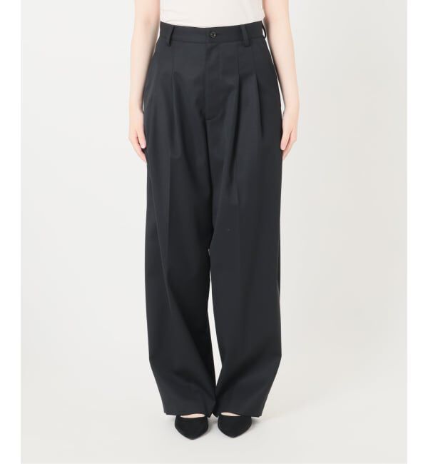 VERMEIL par iena「《予約》2タックパンツ」|スラックス|