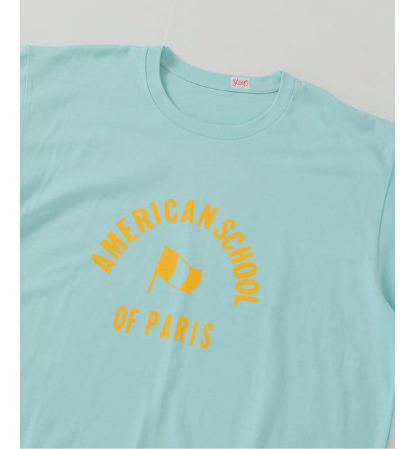 EDIFICE「Y&O(ヤング アンド オルセン) 別注 AMERICAN FRENCH PRINTED Tシャツ」|Tシャツ・カットソー|