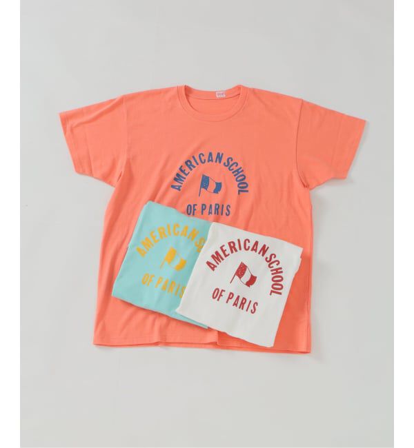 EDIFICE「Y&O(ヤング アンド オルセン) 別注 AMERICAN FRENCH PRINTED Tシャツ」|Tシャツ・カットソー|