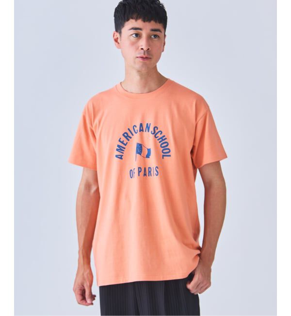 EDIFICE「Y&O(ヤング アンド オルセン) 別注 AMERICAN FRENCH PRINTED Tシャツ」|Tシャツ・カットソー|