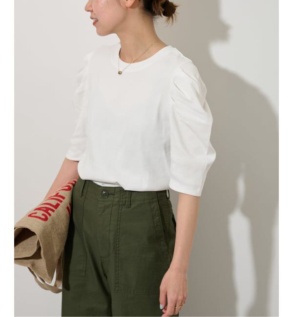 JOURNAL STANDARD relume「《WEB限定追加4》スリーブコンシャスプルオーバー」|Tシャツ・カットソー|ホワイト