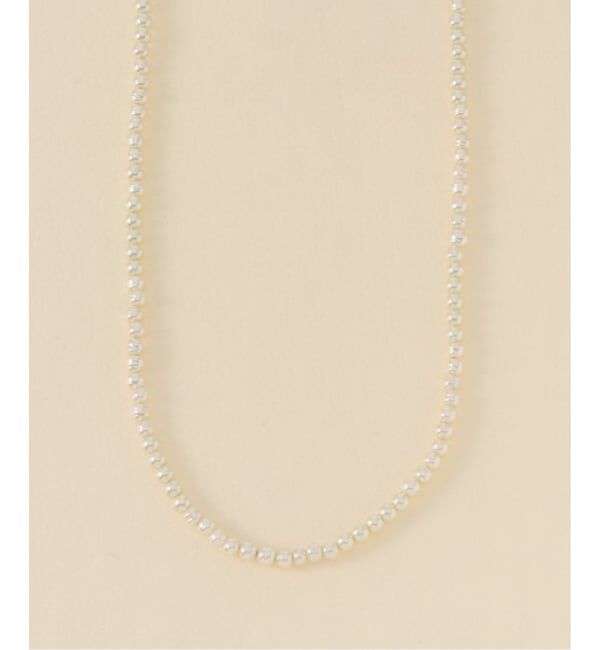 JOURNAL STANDARD relume「《WEB限定追加2》relumeガラスパールネックレス40cm」|ネックレス|