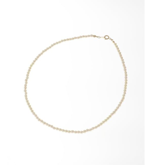JOURNAL STANDARD relume「《WEB限定追加2》relumeガラスパールネックレス40cm」|ネックレス|