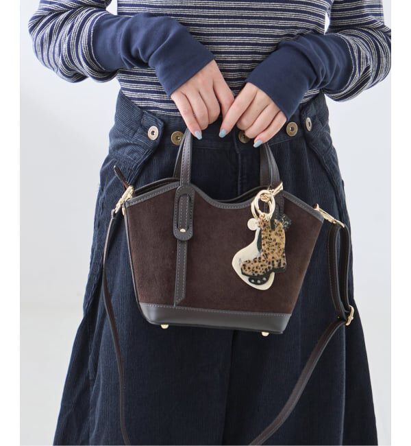 journal standard L'essage「《予約》AULENTTI/オウレンティ スエードショルダーバッグ」|ショルダー・メッセンジャー|