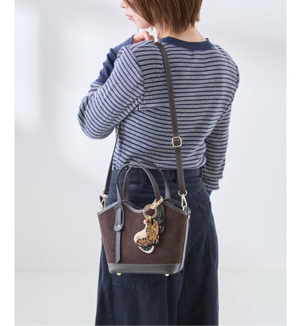 journal standard L'essage「《予約》AULENTTI/オウレンティ スエードショルダーバッグ」|ショルダー・メッセンジャー|