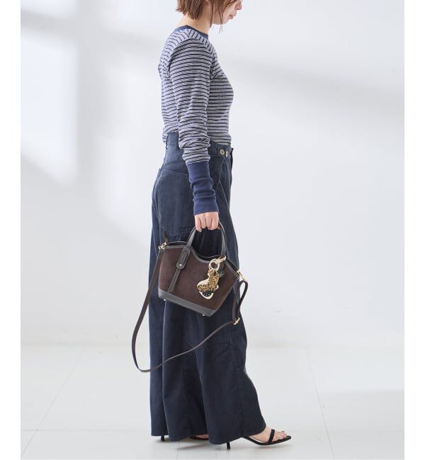 journal standard L'essage「《予約》AULENTTI/オウレンティ スエードショルダーバッグ」|ショルダー・メッセンジャー|