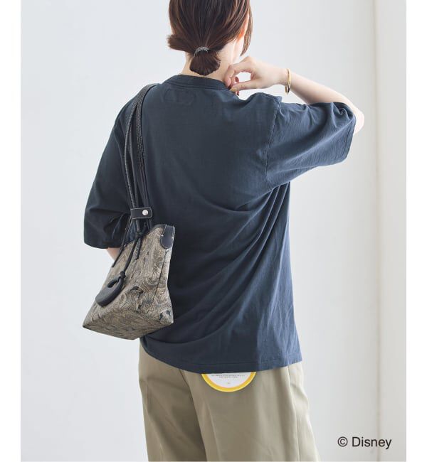 journal standard L'essage「JANE SMITH/ジェーンスミス / MICKEY&MINNIE FACE S/S Tシャツ」|Tシャツ・カットソー|
