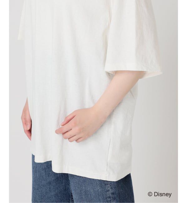 journal standard L'essage「JANE SMITH/ジェーンスミス / MICKEY&MINNIE FACE S/S Tシャツ」|Tシャツ・カットソー|