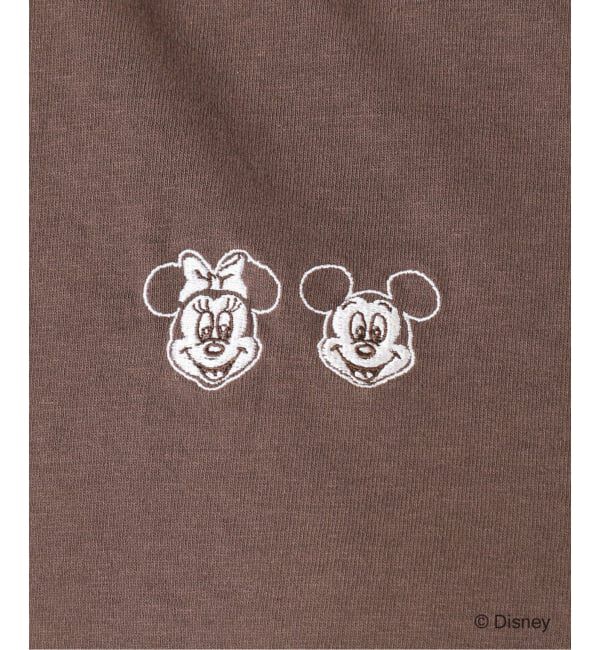journal standard L'essage「JANE SMITH/ジェーンスミス / MICKEY&MINNIE FACE S/S Tシャツ」|Tシャツ・カットソー|