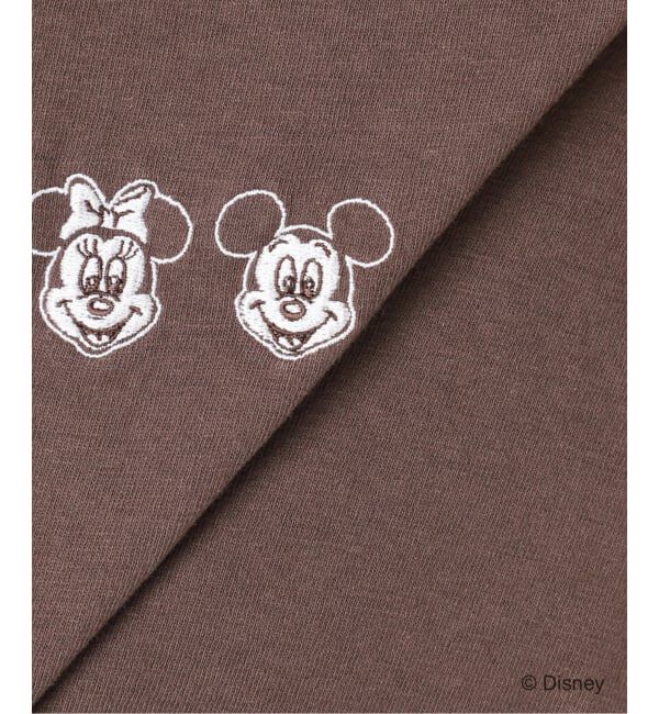 journal standard L'essage「JANE SMITH/ジェーンスミス / MICKEY&MINNIE FACE S/S Tシャツ」|Tシャツ・カットソー|