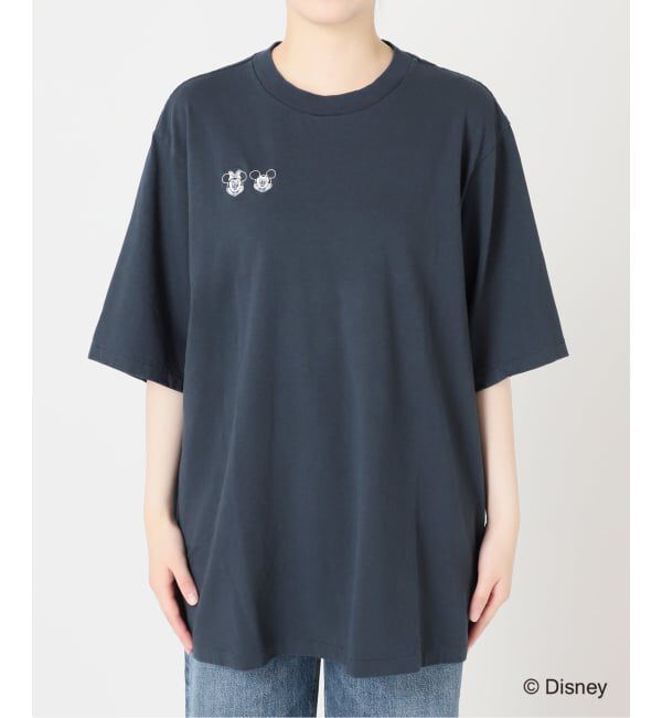journal standard L'essage「JANE SMITH/ジェーンスミス / MICKEY&MINNIE FACE S/S Tシャツ」|Tシャツ・カットソー|