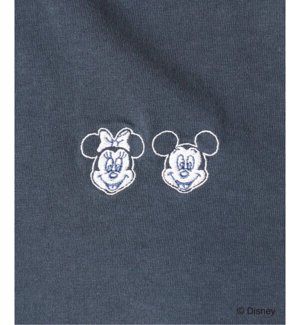journal standard L'essage「JANE SMITH/ジェーンスミス / MICKEY&MINNIE FACE S/S Tシャツ」|Tシャツ・カットソー|