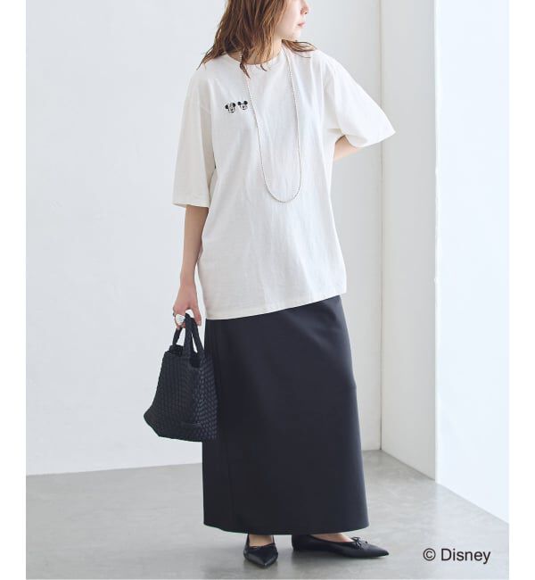 journal standard L'essage「JANE SMITH/ジェーンスミス / MICKEY&MINNIE FACE S/S Tシャツ」|Tシャツ・カットソー|