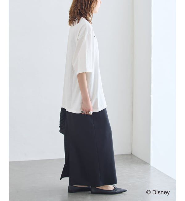 journal standard L'essage「JANE SMITH/ジェーンスミス / MICKEY&MINNIE FACE S/S Tシャツ」|Tシャツ・カットソー|
