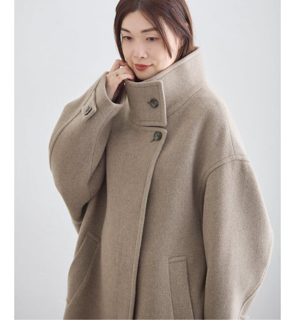 journal standard L'essage「《予約》MANTECO スタンドコート」|その他|ベージュ
