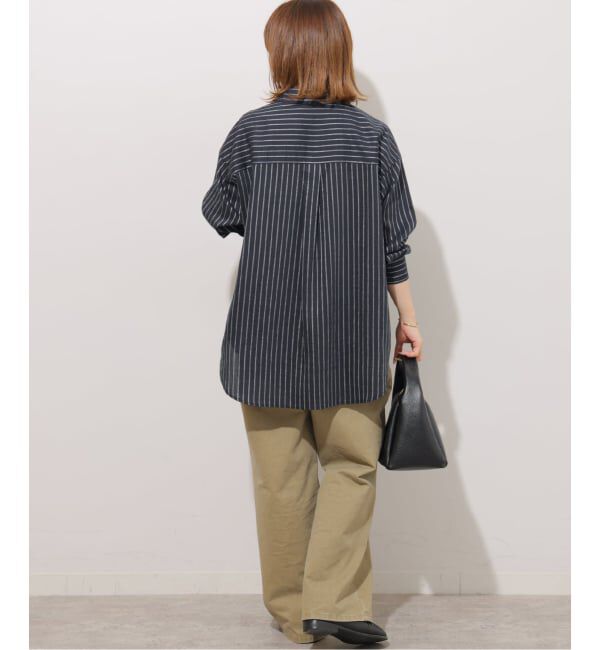 JOURNAL STANDARD relume「《予約》ニュアンスカラーストライプシャツ」|シャツ・ブラウス|