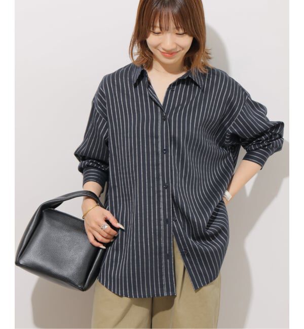 JOURNAL STANDARD relume「《予約》ニュアンスカラーストライプシャツ」|シャツ・ブラウス|