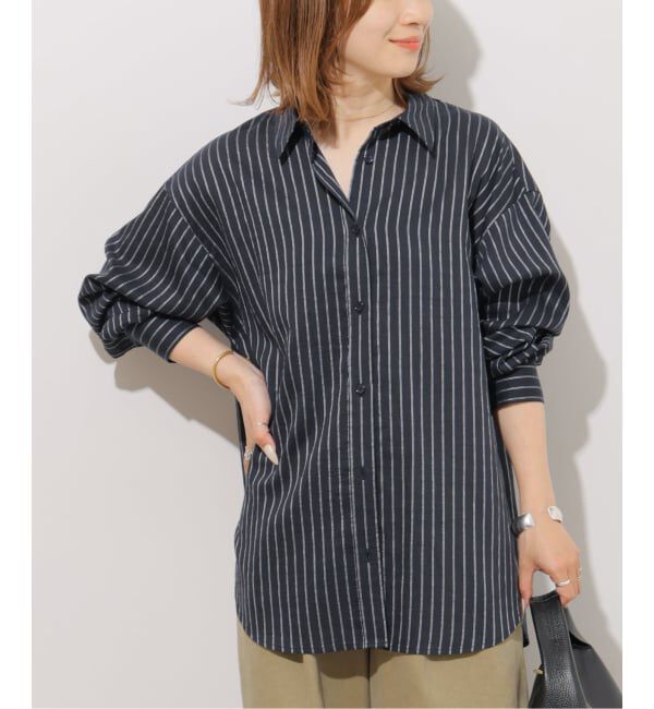 JOURNAL STANDARD relume「《予約》ニュアンスカラーストライプシャツ」|シャツ・ブラウス|