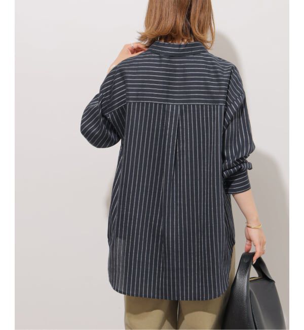 JOURNAL STANDARD relume「《予約》ニュアンスカラーストライプシャツ」|シャツ・ブラウス|
