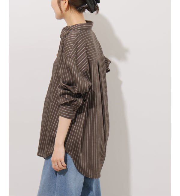 JOURNAL STANDARD relume「《予約》ニュアンスカラーストライプシャツ」|シャツ・ブラウス|