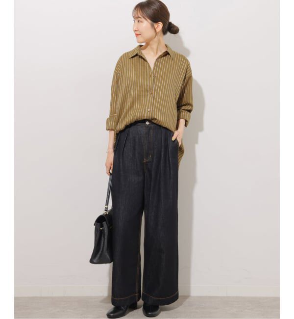 JOURNAL STANDARD relume「《予約》ニュアンスカラーストライプシャツ」|シャツ・ブラウス|