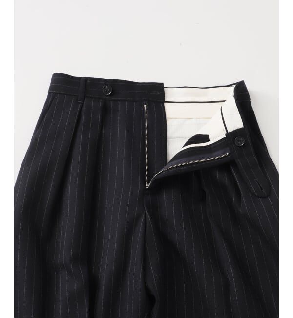 journal standard L'essage「《予約》Wサキソニー2タックワイドパンツ」|スラックス|