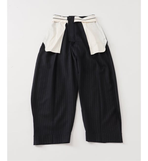 journal standard L'essage「《予約》Wサキソニー2タックワイドパンツ」|スラックス|