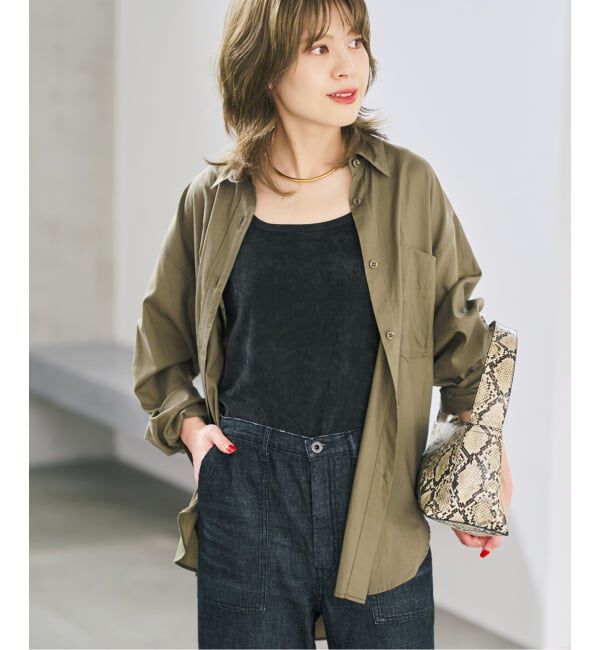 Spick and Span「ソフトビエラシャツ」|シャツ・ブラウス|