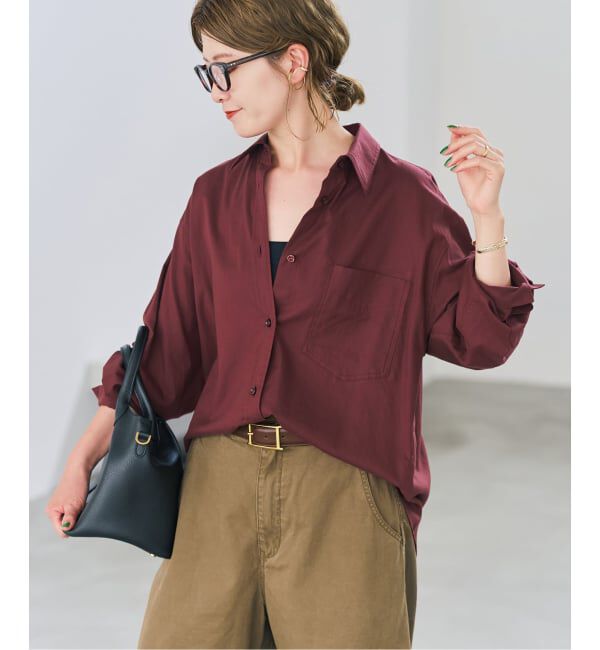 Spick and Span「ソフトビエラシャツ」|シャツ・ブラウス|