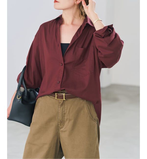 Spick and Span「ソフトビエラシャツ」|シャツ・ブラウス|