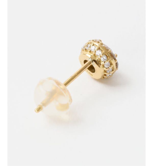 Lilas by Spick&Span「0.6ctサイドダイヤピアス K18（両耳）」|ピアス|