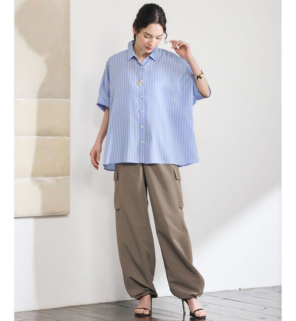 自由区「【SHIHOさん着用】ハイカウントカーゴ パンツ」|カーゴ|