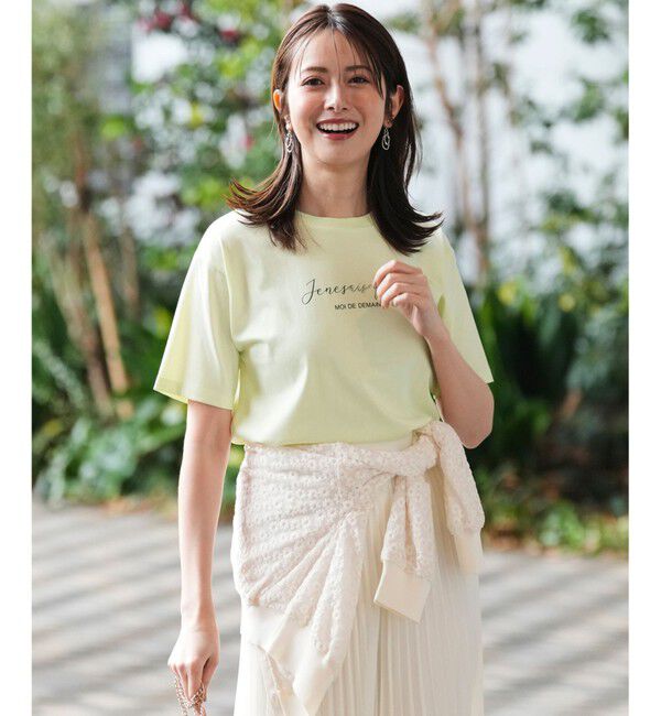 ANY SIS「ビジュープリント Ｔシャツ」|Tシャツ・カットソー|