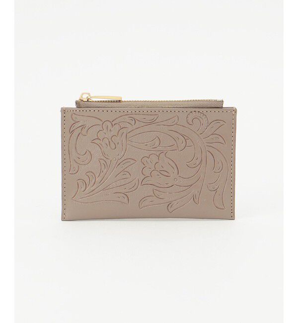  「Card case wallet」|コインケース|グレージュ