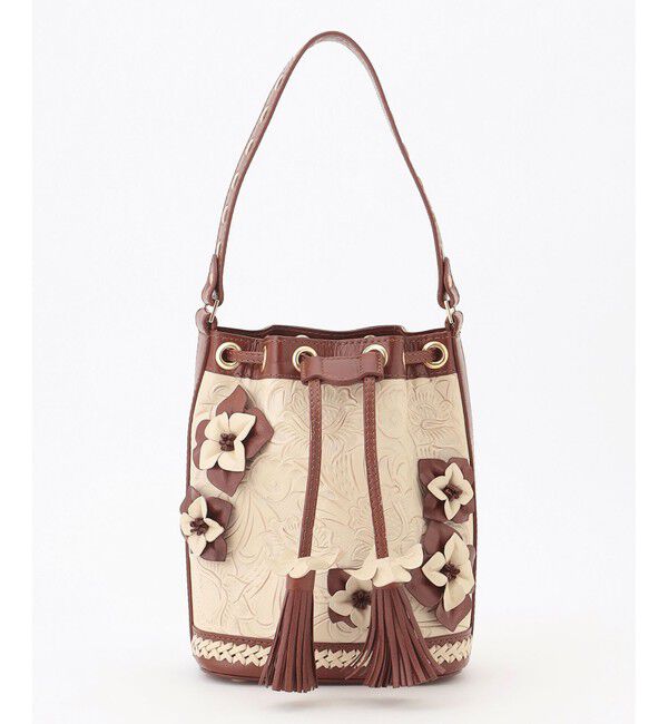 Carving Tribes「Flower Motif Bag」|ハンドバッグ|
