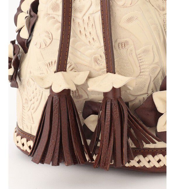 Carving Tribes「Flower Motif Bag」|ハンドバッグ|