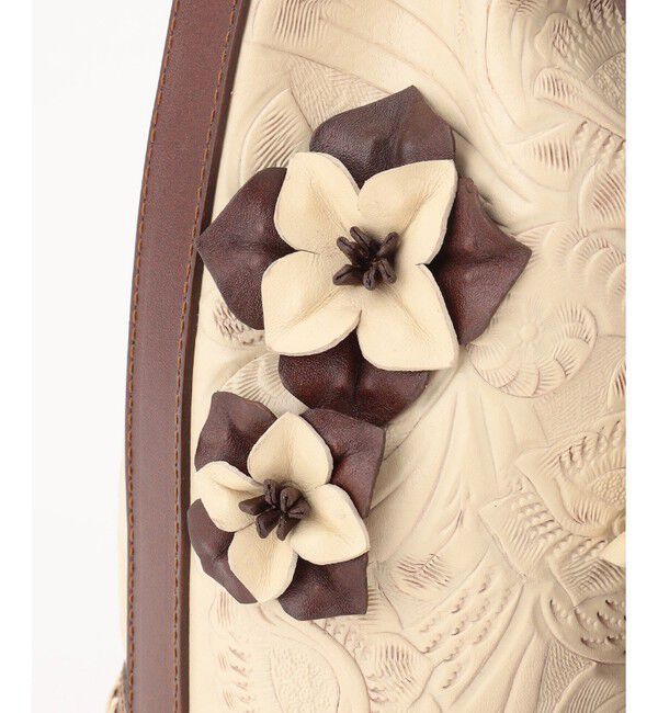 Carving Tribes「Flower Motif Bag」|ハンドバッグ|
