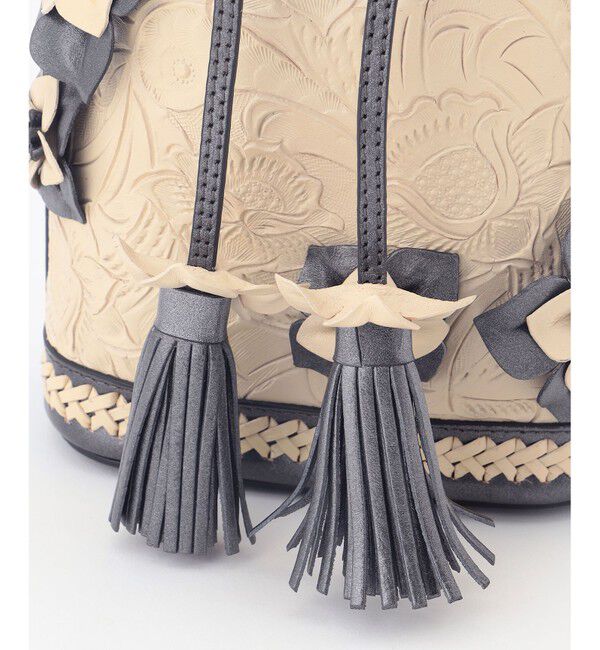 Carving Tribes「Flower Motif Bag」|ハンドバッグ|