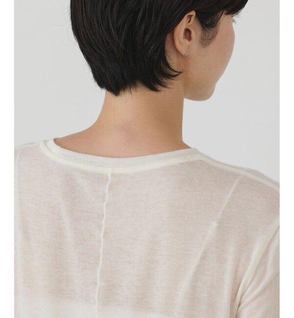 GRACE CONTINENTAL「シルクベアカットトップ」|Tシャツ・カットソー|