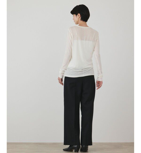 GRACE CONTINENTAL「シルクベアカットトップ」|Tシャツ・カットソー|