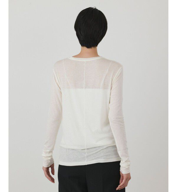 GRACE CONTINENTAL「シルクベアカットトップ」|Tシャツ・カットソー|