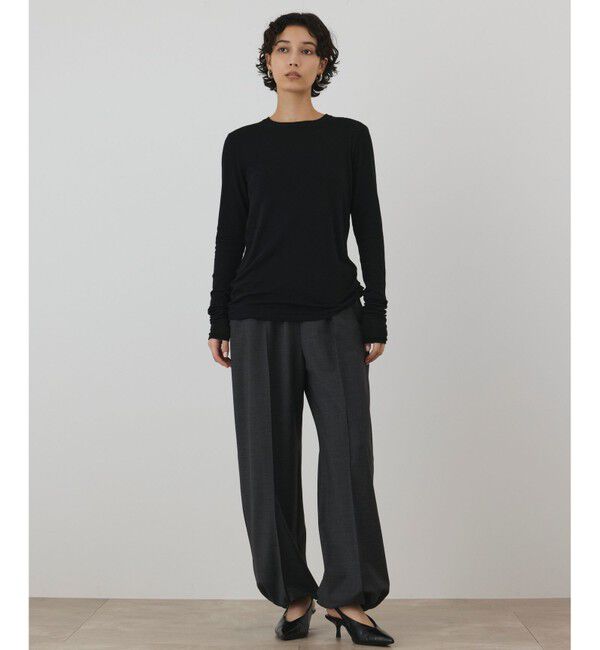 GRACE CONTINENTAL「シルクベアカットトップ」|Tシャツ・カットソー|