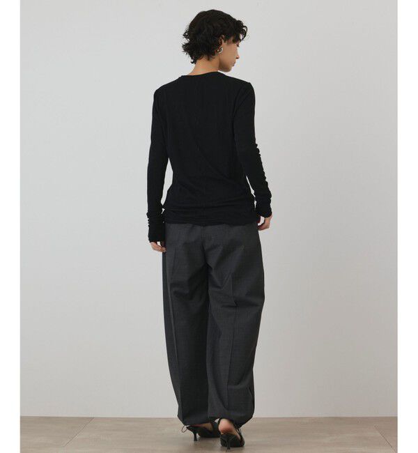 GRACE CONTINENTAL「シルクベアカットトップ」|Tシャツ・カットソー|