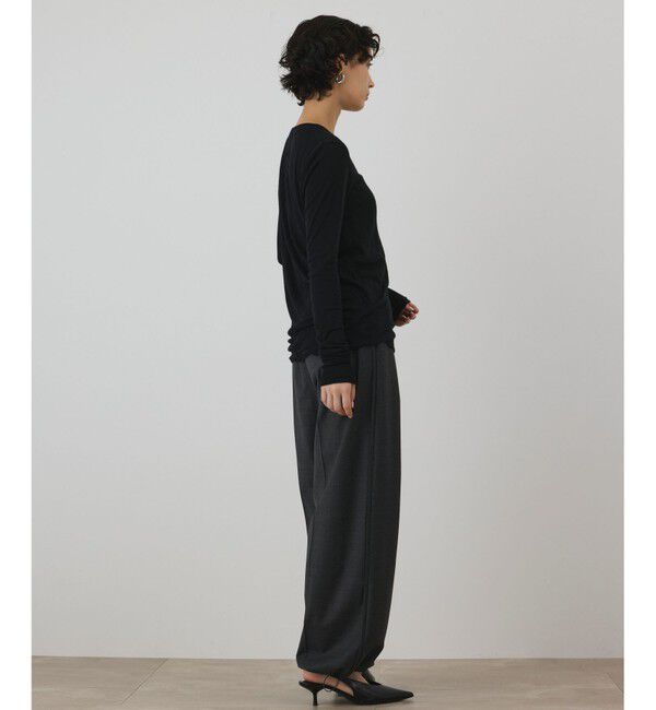 GRACE CONTINENTAL「シルクベアカットトップ」|Tシャツ・カットソー|