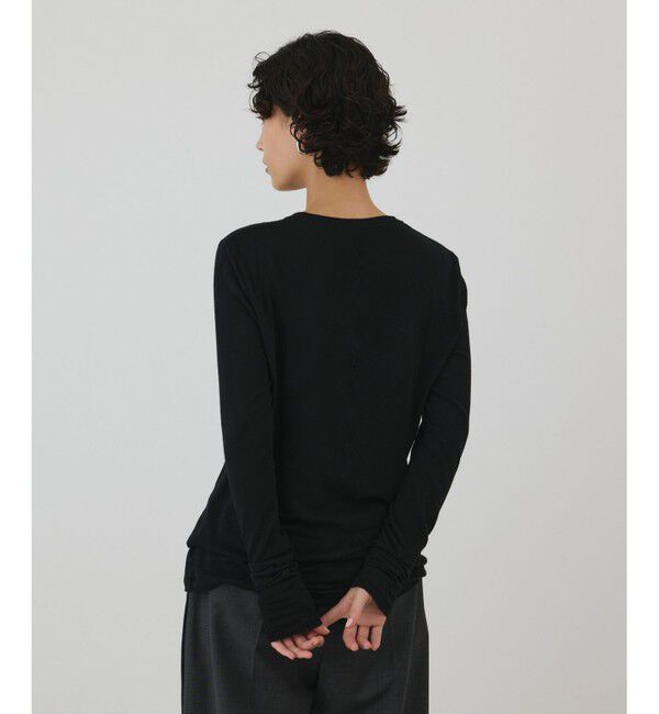 GRACE CONTINENTAL「シルクベアカットトップ」|Tシャツ・カットソー|