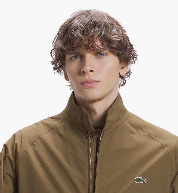 LACOSTE「2.5レイヤースイングトップ スタンドジップジャケット / スタンドブルゾン」|ブルゾン・スタジャン|