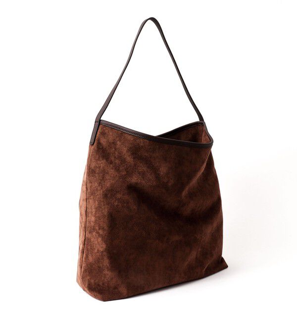 NOLLEY'S goodman「【Un coeur/アンクール】K906019 SUEDE DRAPE ONE SHOULDER」|ショルダー・メッセンジャー|